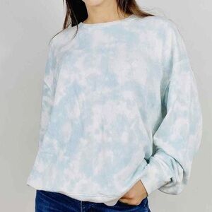 Rails Ramona Tie Dye Cotton Crewneck Pullover Sweatshirt‎